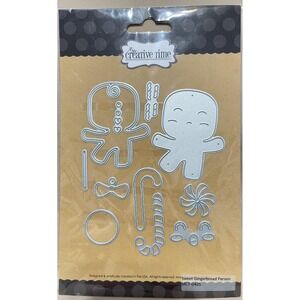 My Creative Time Gingerbread Person Boy Girl Candy Cane Metal Cutting Dies Set